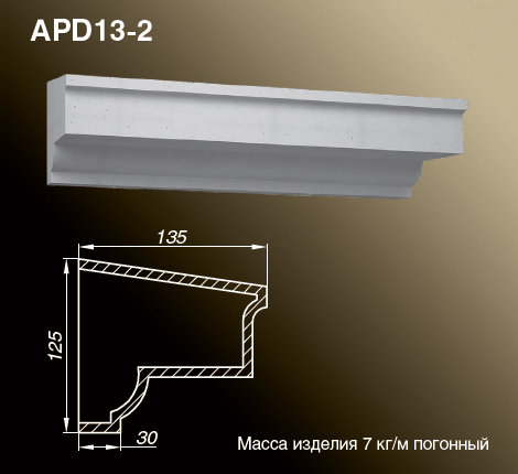 Подоконники APD13-2