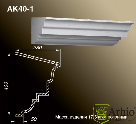 Карнизы AK40-1