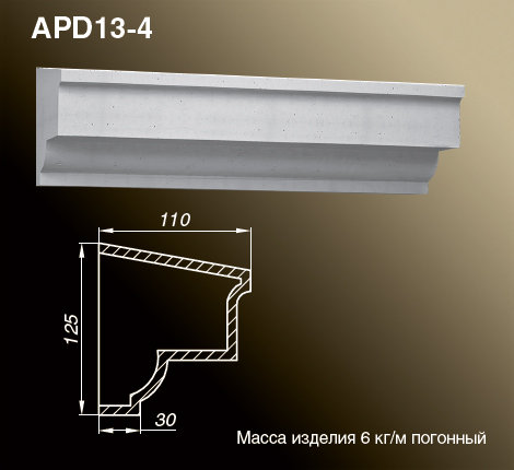 Подоконники APD13-4