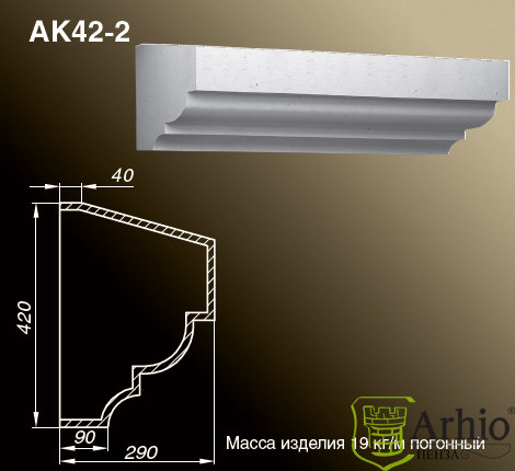 Карнизы AK42-2