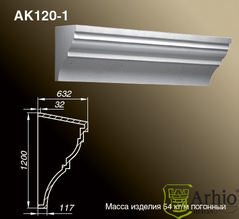 Карнизы AK120-1