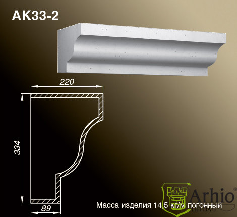 Карнизы AK33-2