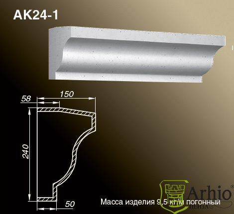 Карнизы AK24-1