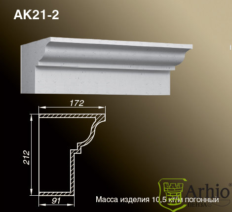 Карнизы AK21-2