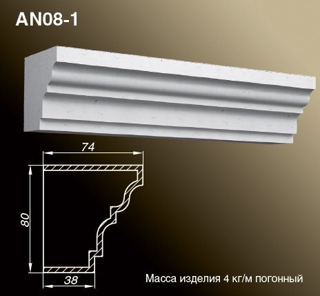 Наличники AN08-1